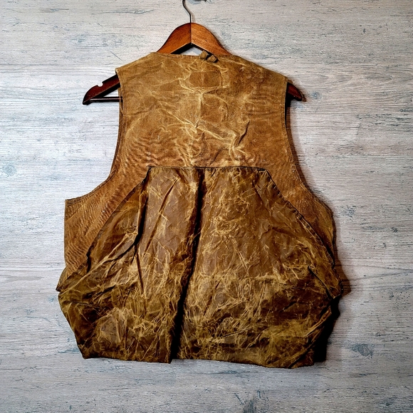 Vintage Jackets & Coats Vintage Waxed Canvas Hunting Vest Perfect